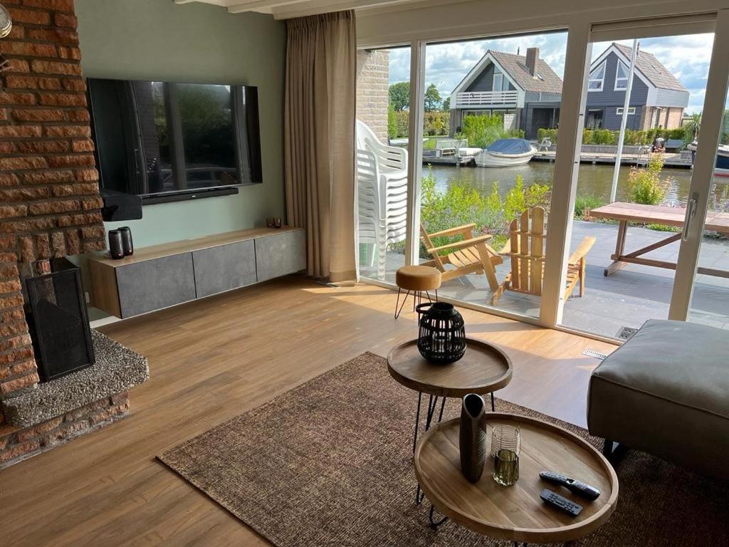 Vakantiehuis Aan Het Water Indijk Esterno foto