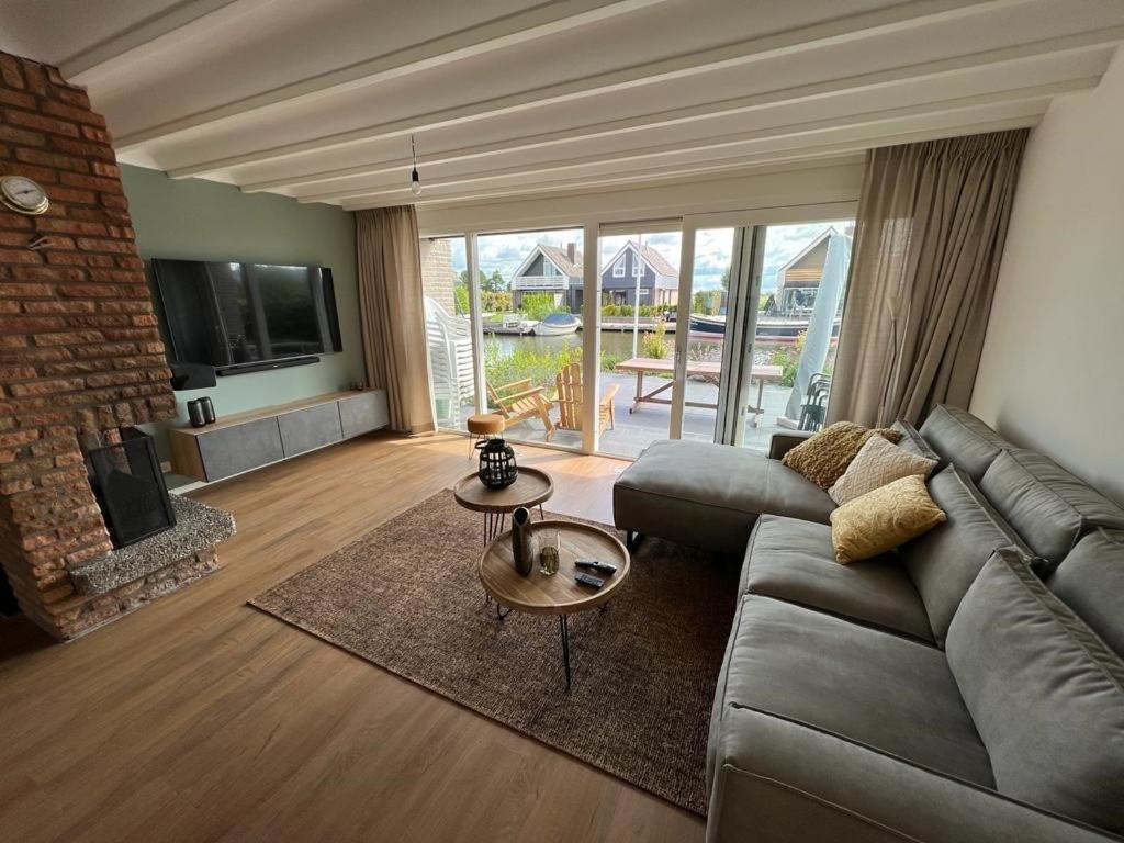 Vakantiehuis Aan Het Water Indijk Esterno foto